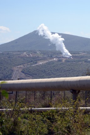 The pipelines meander through the national park. Photo Mats Hellmark
