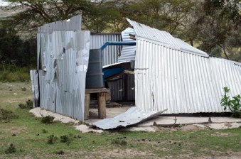 Demolished house in Narasha. Photo Mats Hellmark